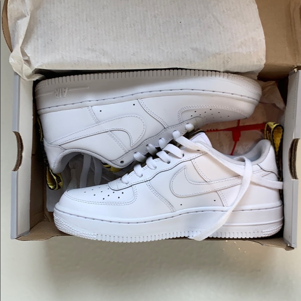 Nike Air Force 1 -Custom OFF WHITE one Strap